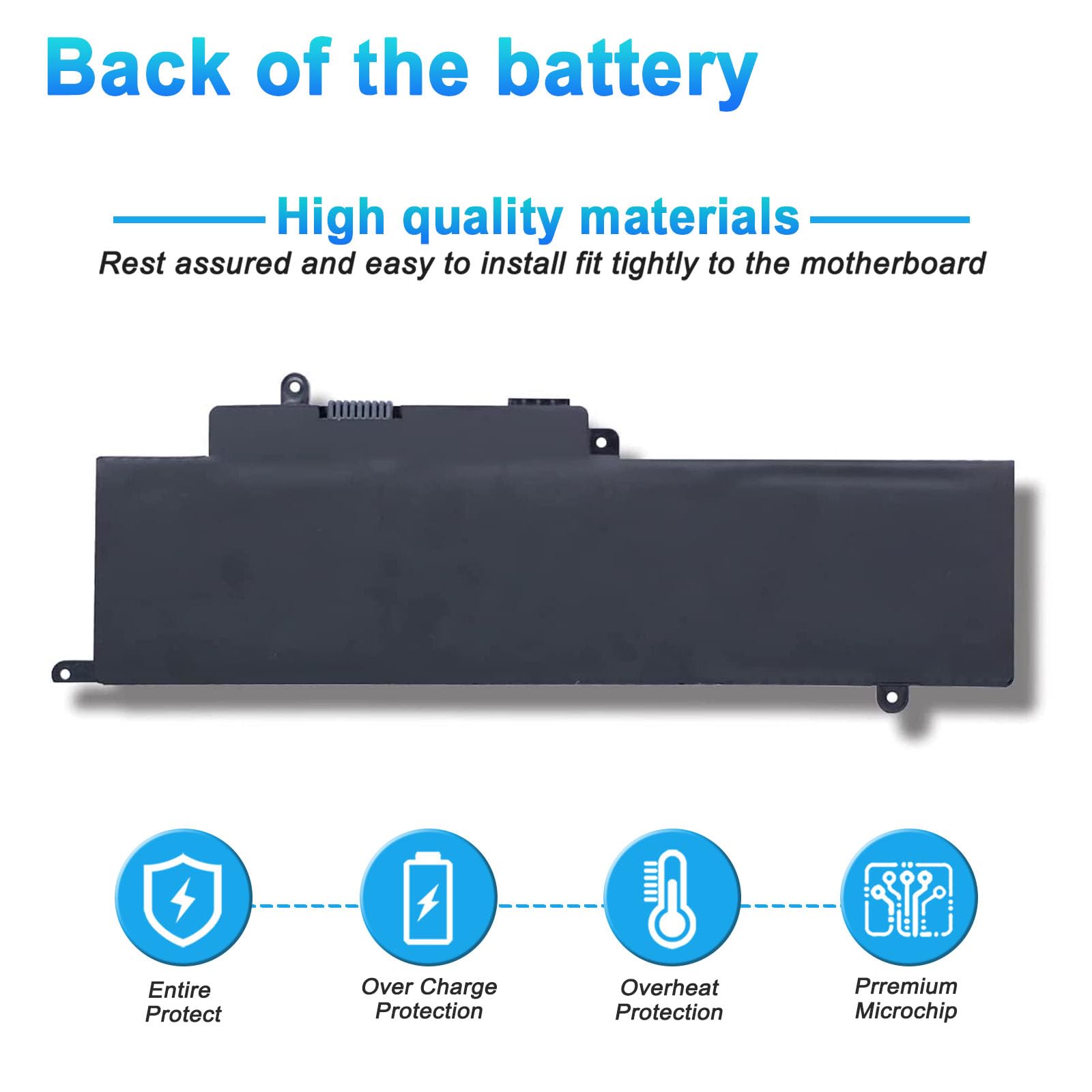 Amazon.com: BOWEIRUI 43Wh GK5KY Laptop Battery Replacement for